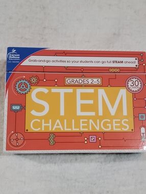 Carson Dellosa STEM Challenges Cards - Grades 2-5 -Learning- Educational